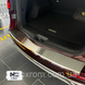 Накладка на Бампер з загибом RENAULT KOLEOS *2016+ Рено Колеос преміум нержавійка з логотипом Z-RE37 nn фото 3