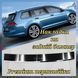 Накладка на Бампер з загибом VOLKSWAGEN GOLF VII VARIANT *2012- Фольксваген Гольф 7 Універсал Premium НЕРЖ Z-VW31 фото 1
