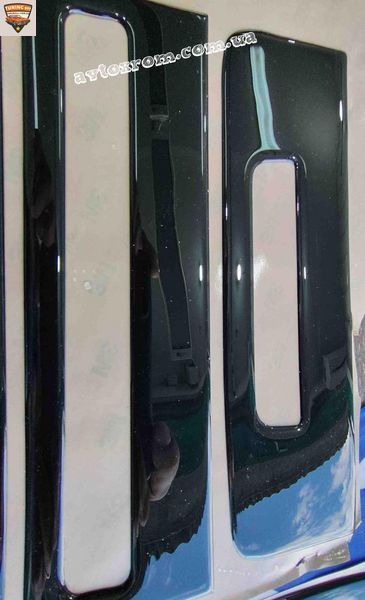 Накладки на панель торпеду Мерседес Вито 447 / Mercedes Vito 447 Декоративный Рояльный лак 0118v фото