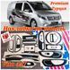 Накладки на панель торпеду Мерседес Вито 447 / Mercedes Vito 447 Декоративный Рояльный лак 0118v фото 2