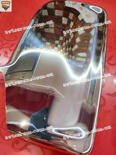 Накладки на зеркала Mersedes Sprinter w906 *2006-2018 Мерседес Спринтер комплект нержавейка car009 фото