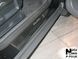 Накладки на пороги Форд Куга *2008-2013рік FORD KUGA Преміум Нержавійка з логотипом 4одиниці P-FO18 фото 3